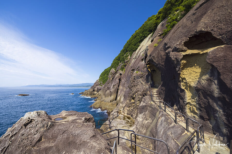 三重県熊野市の鬼ヶ城 6月21日分4-2。 : 風景写真家・西川貴之の