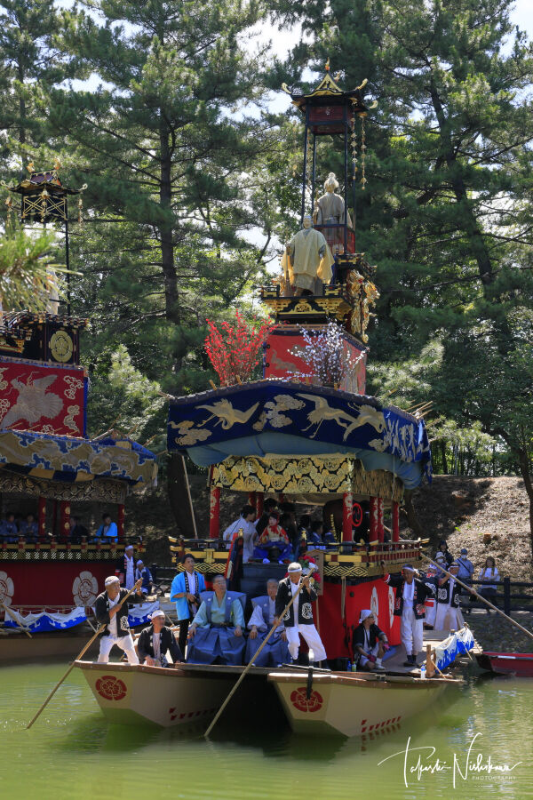 愛知県津島市の尾張津島天王祭・朝祭 7月23日分2-1。 : 風景写真