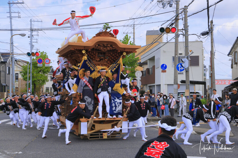 大阪府岸和田市の岸和田だんじり祭り・八木地区 10月7日分2-1 大阪府岸和田市の岸和田だんじり祭り・八木地区 10月7日分2-1