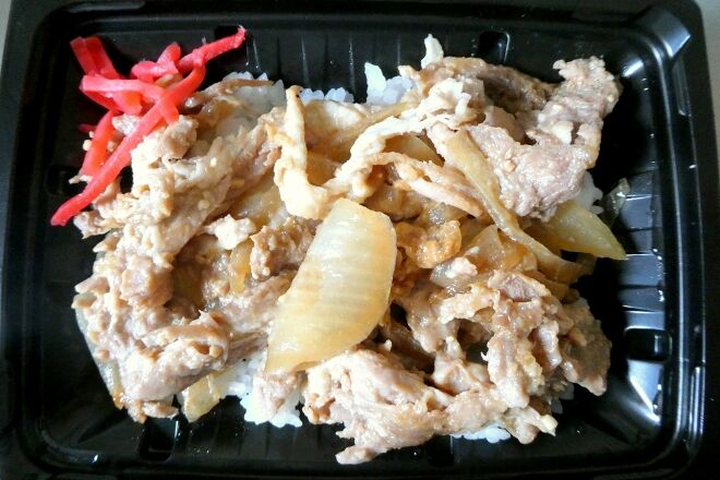 ラムー生姜焼き丼02