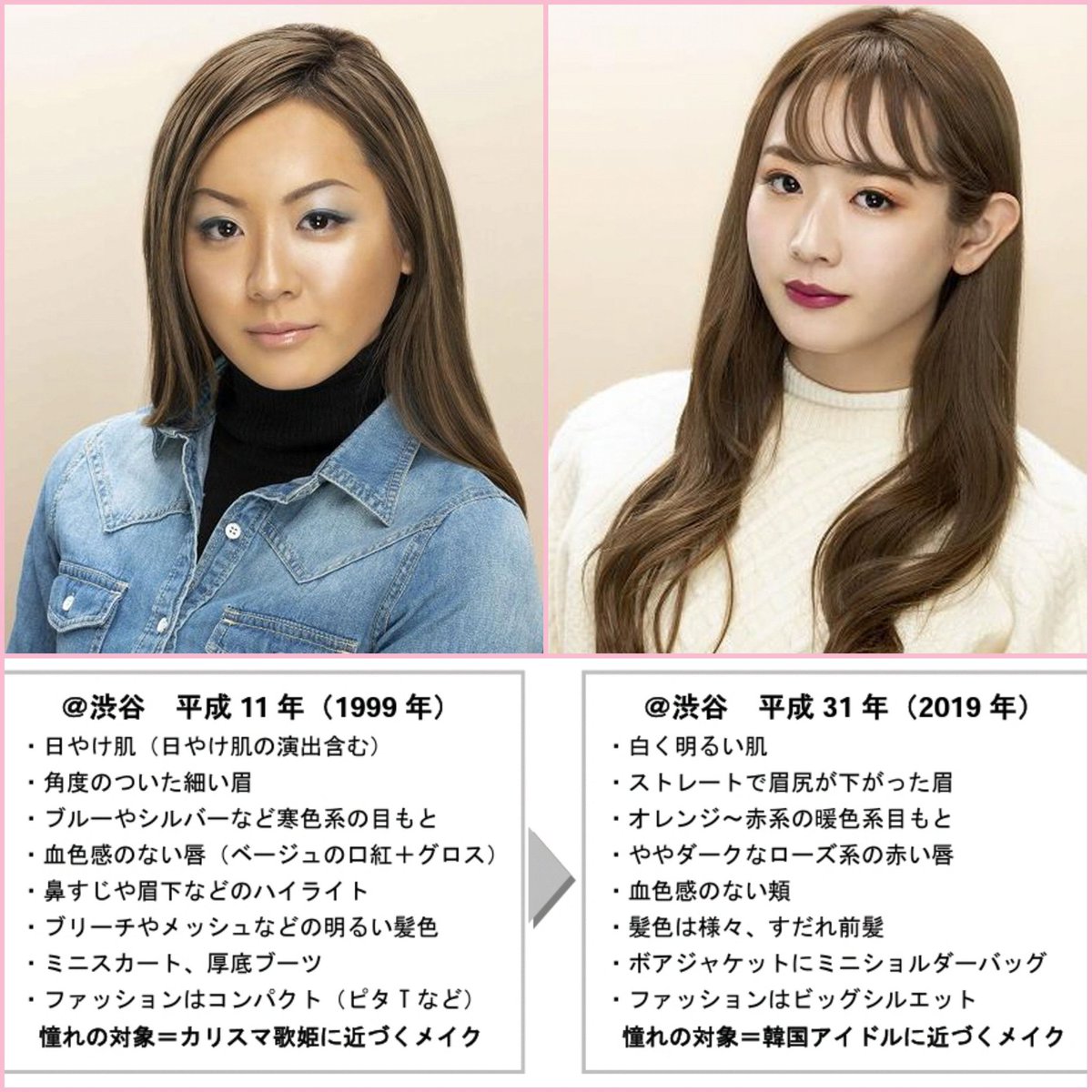 画像 お前らどっちのメイクが好き 2chコピペ保存道場