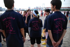 ビーチバレー・オリジナルTシャツ