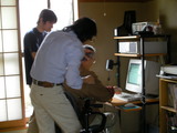 いいはなシーサー撮影中2