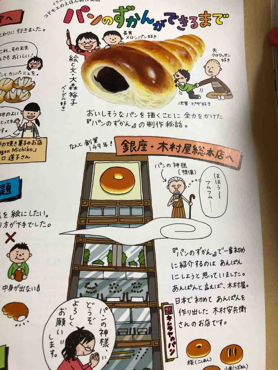 絵本 芸術的なパンの数々 パンのずかん 小川晶子の日常と本の話