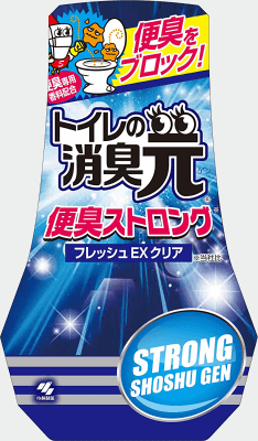 トイレの消臭元 消臭芳香剤 トイレ用 便臭ストロング 400ml