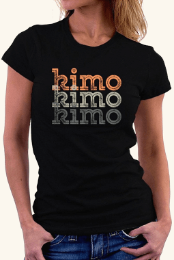 Kimo repeat retro 女性の Tシャツ