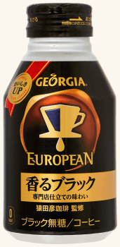 コカ・コーラ ジョージア ヨーロピアン 香るブラック 290ml ボトル缶×24本