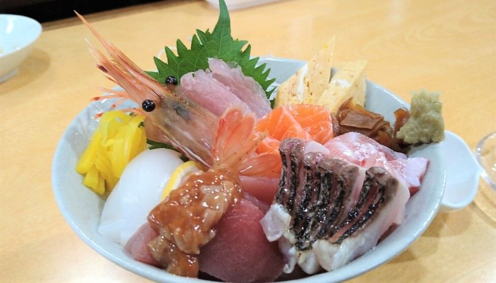郡山市七ツ池に在る食事処 居酒屋 福笑門 の絶品アジフライ 海鮮丼 爆ちゃんのふくしまグルメ探訪 郡山市七ツ池に在る食事処 居酒屋 福笑門 の絶品アジフライ 海鮮丼 爆ちゃんのふくしまグルメ探訪