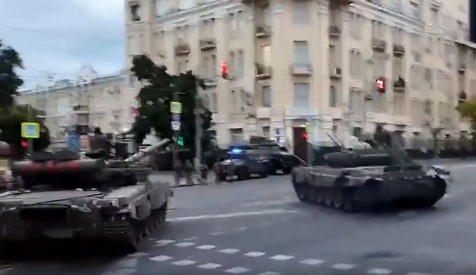 武装蜂起宣言のワグネル、すでにロシア南部の都市ロストフに進軍か…プリゴジン氏「邪魔する者は、みんな倒す」！