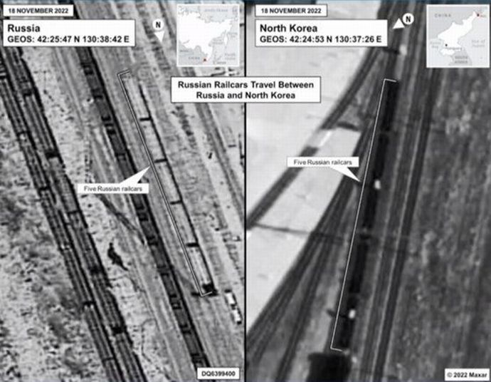 衛星写真に不審な列車…北朝鮮がロシア傭兵会社ワグネルに武器を供与か！