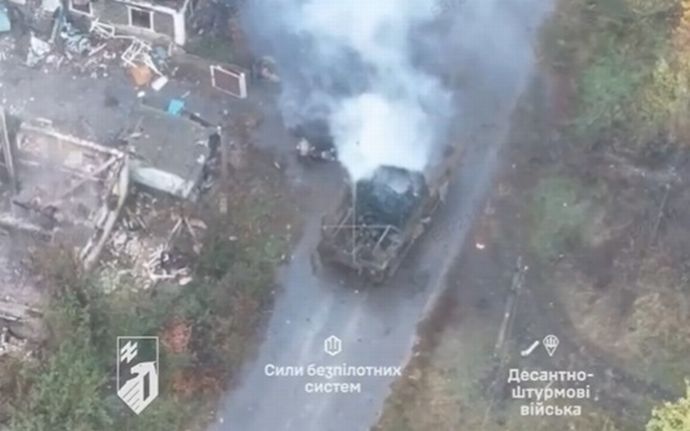 ポクロフスク北東でロシア軍の戦車装甲車35両を撃退…ウクライナ国家親衛隊！