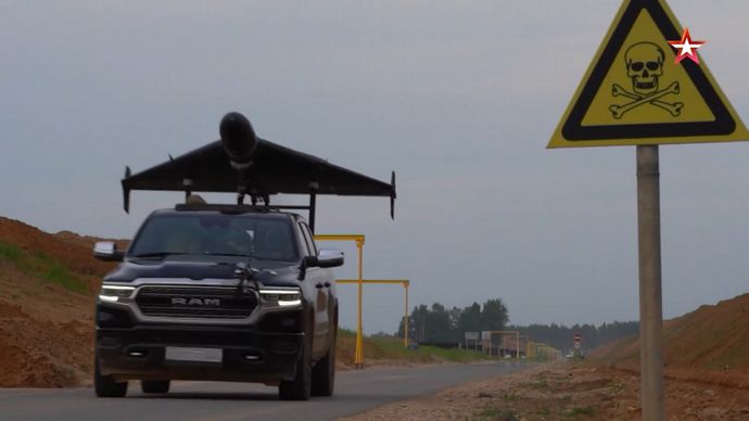 自爆無人機ゲランって今こんな感じで発射してるんか！