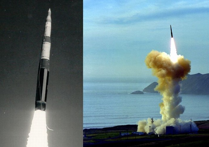 米空軍、ICBM発射実験で「ミニットマン3」を太平洋上空で爆破…異常感知で！