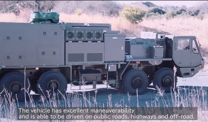 対ドローン用の自走迎撃システム、自衛隊向けの新たな「高出力レーザー砲車」試験中の映像を防衛装備庁が公開！