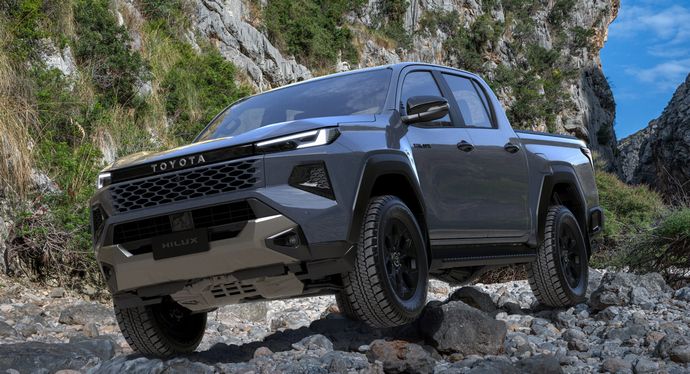 トヨタ、ピックアップトラックの新型「ハイラックス」を発表…日本でも販売へ！