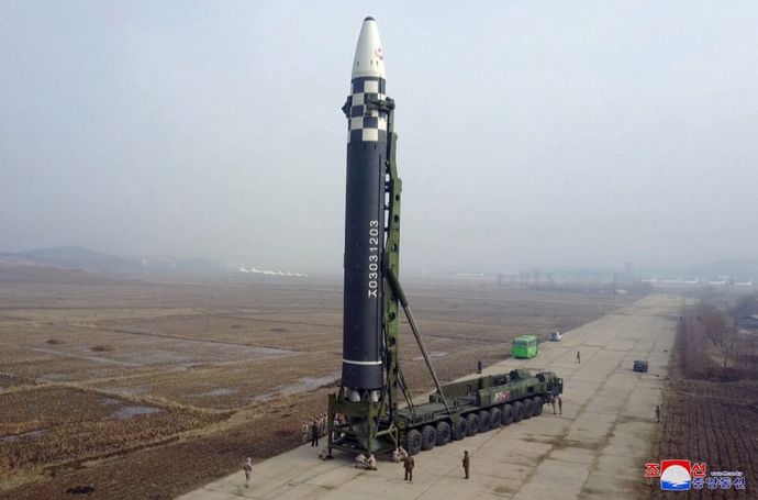 北朝鮮が年末にかけて弾道ミサイル発射のおそれ…韓国軍合同参謀本部！