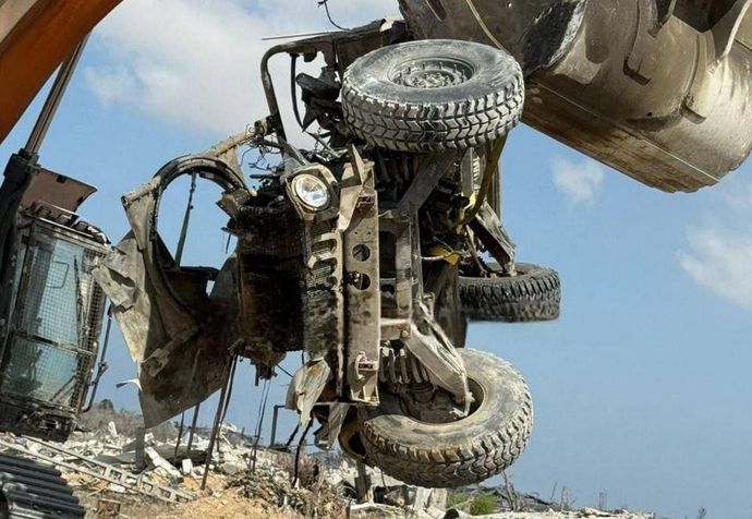 ガザ地区地上侵攻、イスラエル国防軍側の死傷・損害報告…ハンビーが地雷で破壊！