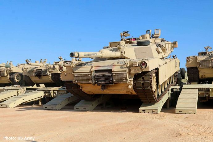 米国防総省、今秋にもウクライナに主力戦車「M1エイブラムス」31両を供与！