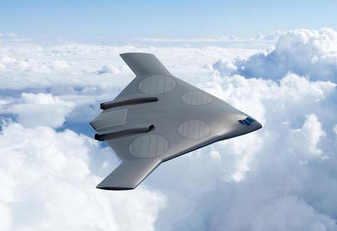 ボーイング子会社が異形のステルス輸送機を公開…特撮機体のようなデザイン！