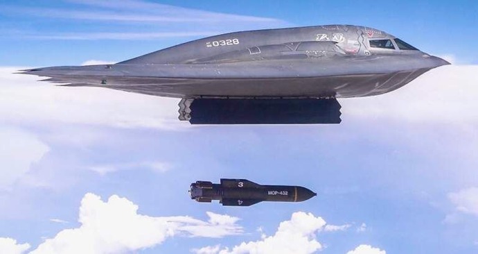 米軍がフォルドゥの地下核施設に大型地中貫通弾「バンカーバスター」6発使用…潜水艦からトマホーク30発で攻撃も！