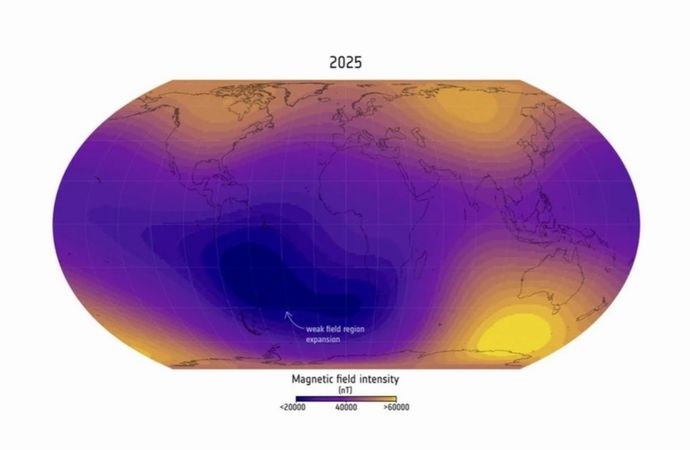 半世紀前から知られる「地球磁場の裂け目」が拡大中…我々への影響は！