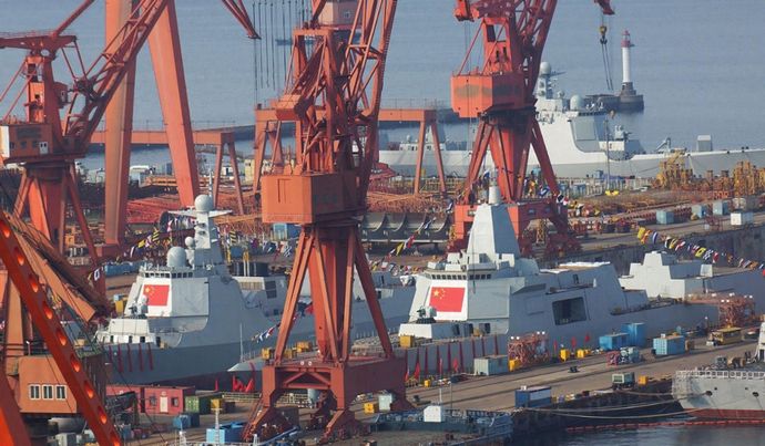 中国の造船能力は「米国の230倍超」…戦時の新造・修復で圧倒の懸念！