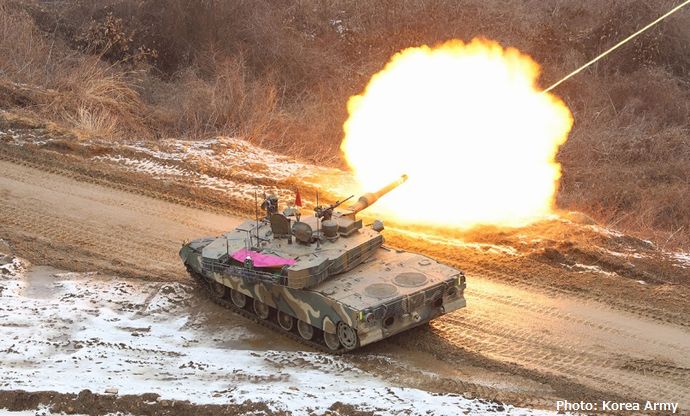 韓国防衛事業庁、K1A1戦車をK1A2にアップグレード完了…性能改良し戦場可視化能力が向上！