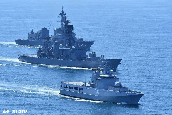 海自護衛艦「すずなみ」がカンボジアに寄港…中国支援の海軍基地をけん制か！