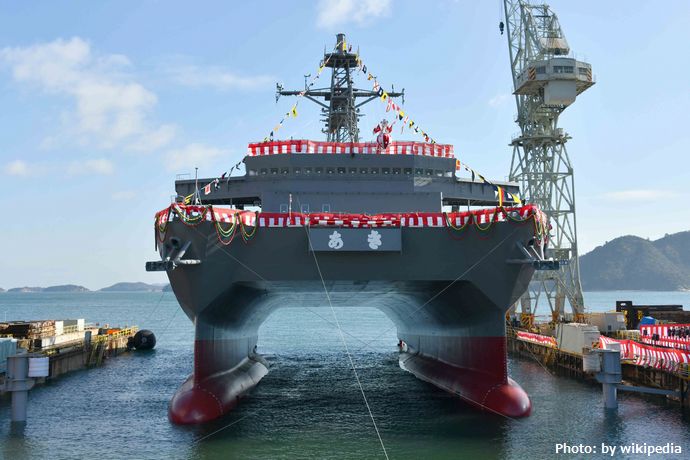 海上自衛隊の異形すぎる激レア艦「音響測定艦」4番艦が進水へ…艦名どうなる？！
