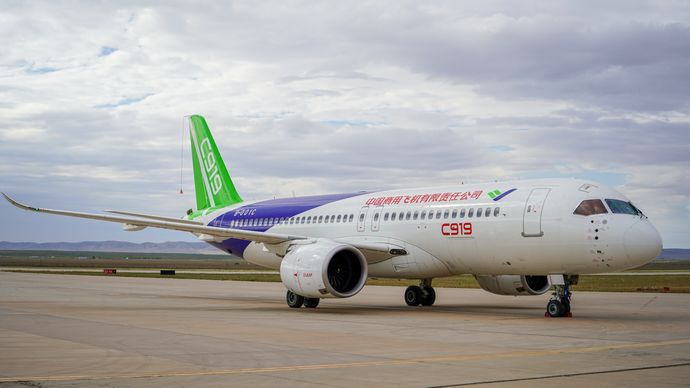 中国国産機のC919の納入機数は目標に大きく届かない見通し！