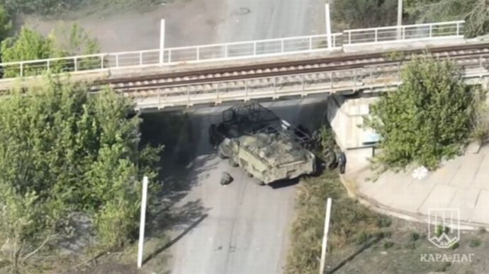 連日激戦のミハイリウカ鉄道橋高架下の戦い…ロシア軍が繰り返し装甲車投入！