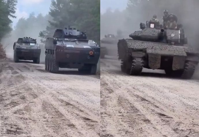 ポーランド製の歩兵戦闘車ロソマク、ウクライナで初確認…第21機械化旅団が運用！