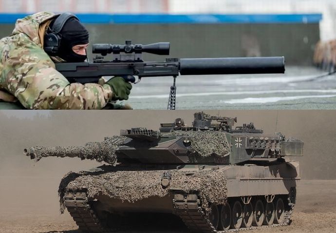 ロシア国防省、レオパルド2戦車と戦う方法を開発…狙撃兵が「視力」を奪いRPGで攻撃！