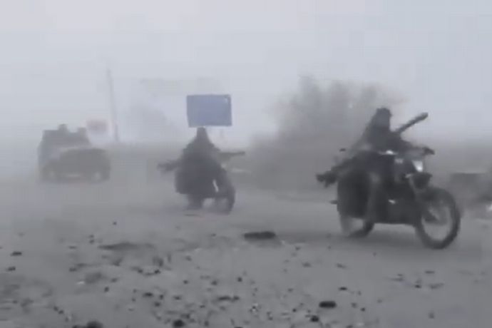 ロシア軍が冬の悪天候に乗じて前進…ウクライナ軍のドローン運用に支障！