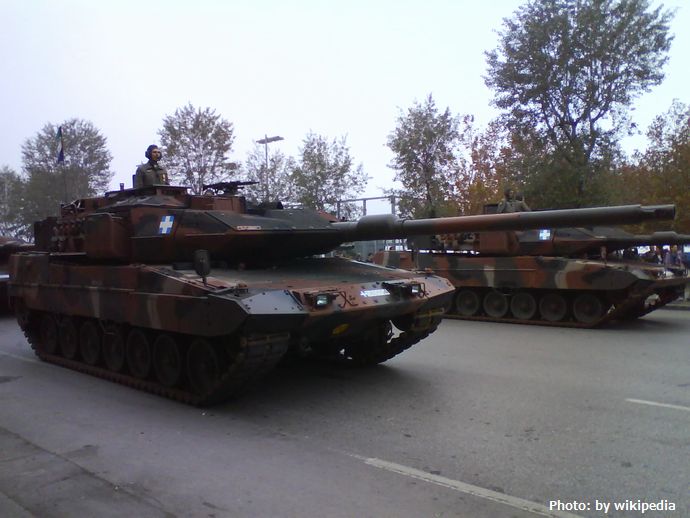 ギリシャの脅威はトルコ、ウクライナにレオパルト2戦車など兵器供与しない！