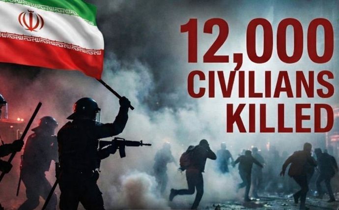 イラン反政府デモ、少なくとも1万2000人が死亡…ハメネイ師が革命防衛隊に市民の射殺指示！