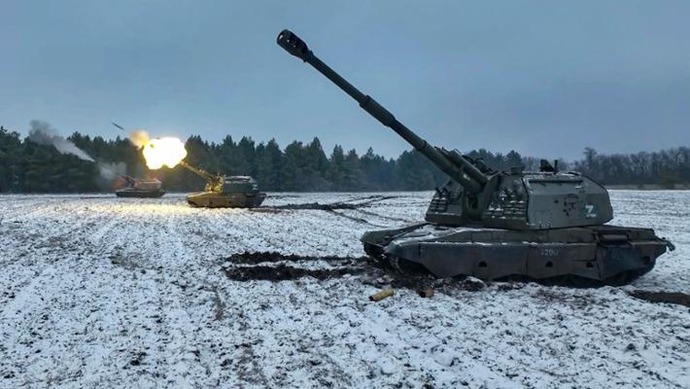 ウクライナ東部、記録的な砲撃受ける、直近24時間で砲撃424回戦闘23件…攻勢ロシア側は「消耗」！