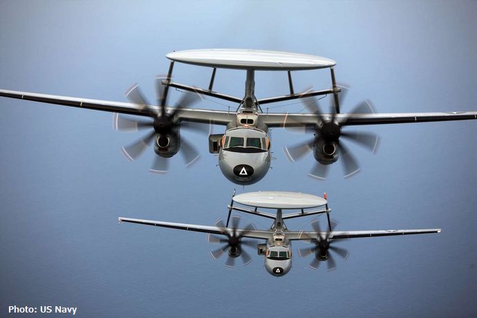 バイデン米政権、日本にE-2D早期警戒機の売却を承認、太平洋地域の認識能力向上…総額約1900億円！