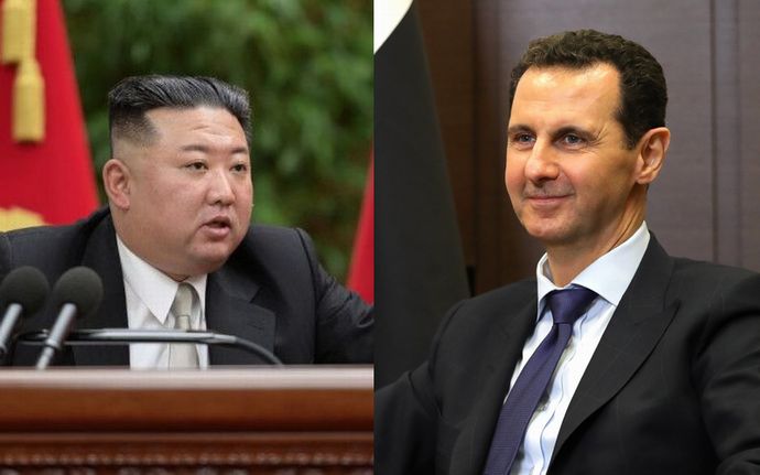 北朝鮮の金正恩総書記とシリアのアサド大統領がメッセージ交換！