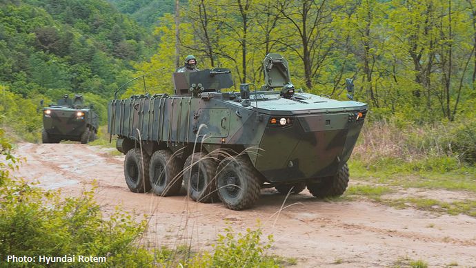 韓国製装輪型装甲車K808「白虎」をペルーに輸出へ、初の南米進出…アンデス山脈を走る！