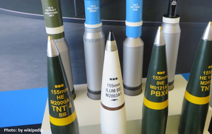ラインメタル社が155mm榴弾を年間60万発生産にめどが立ったらしい！
