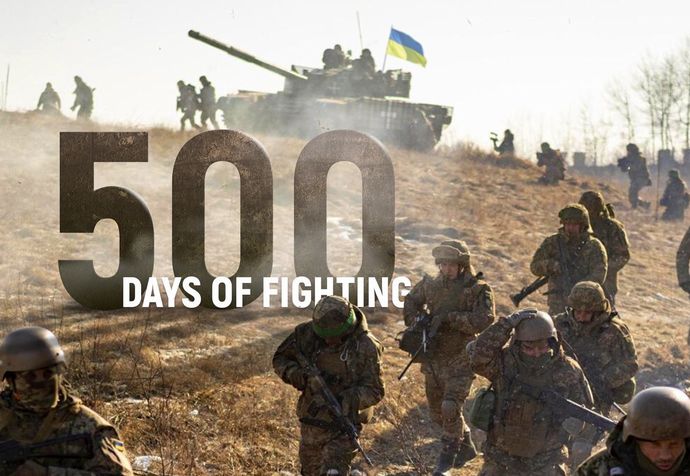 ウクライナ侵攻開始から500日、反転攻勢はロシア軍の激しい抵抗で苦戦…奪還領土わずか0.1～0.2％！
