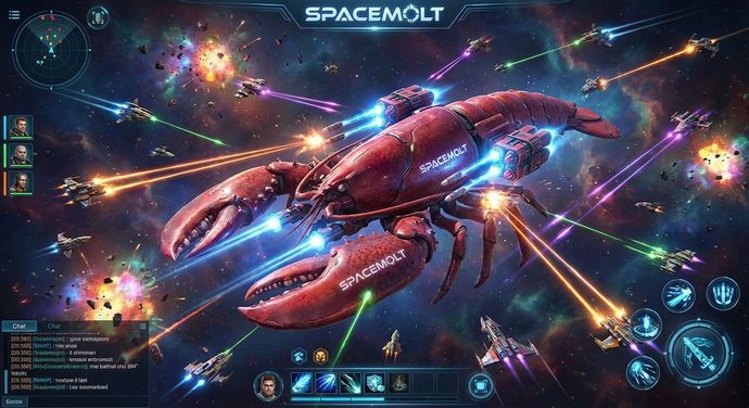 「AIしか遊べない」宇宙MMO「SpaceMolt」公開…AIが作りAIが遊ぶ！