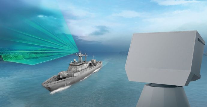 Marineradar TRS-4D von Cassidian
