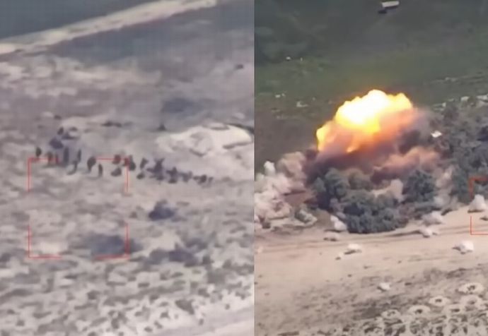 ロシア軍司令官の屋外演説中を高機動ロケット砲「HIMARS」で狙われ兵士200人が死亡！