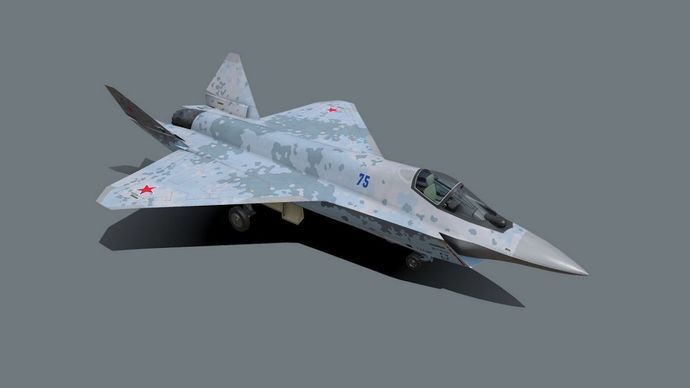 ロシアの第5世代ステルス戦闘機「Su-75 チェックメイト」の初飛行は2026年初頭！