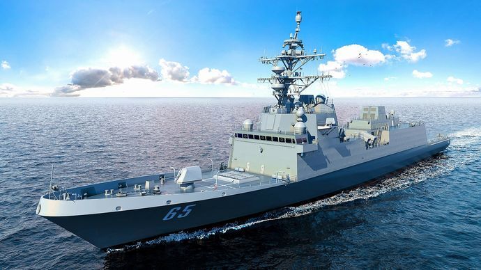 米海軍新型フリゲートのコンステレーション級は7300トンもあるんだがｗ！