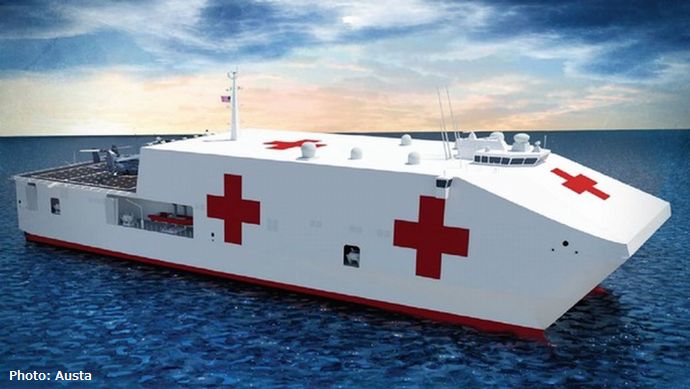 ウリは爆速！米海軍が発注した異形の病院船「大きい・多数収容」をあえて捨てたワケ！