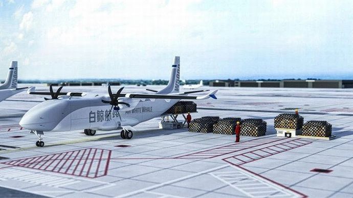 中国の大型無人貨物機「白鯨航線」、世界最大級で低コストに…貨物輸送量当たりのコスト40％以上低い！
