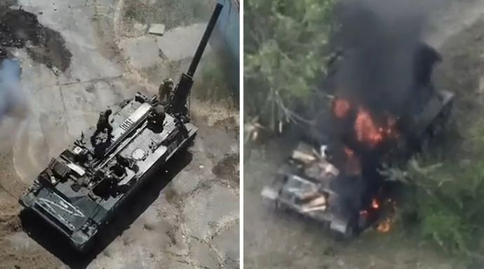 ロシア軍、巨大な240mm重迫撃砲を投入もウクライナ軍が即座に破壊…大火力だが短射程・初弾発射25分・1発/分！